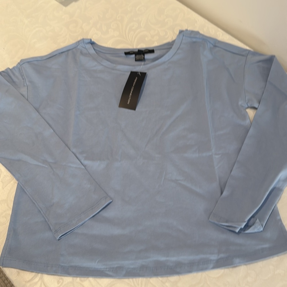 French Connection Boxy Long Sleeve Tee. Size S - Picture 5 of 13